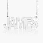Block Name Necklace