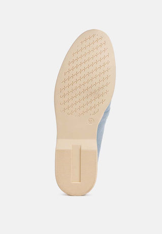 Nautica Genuine Suede Knot Detailed Loafers