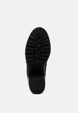 nayle block heel chelsea boots