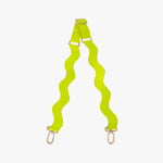 Fluo Green Wavy Strap - By Baano