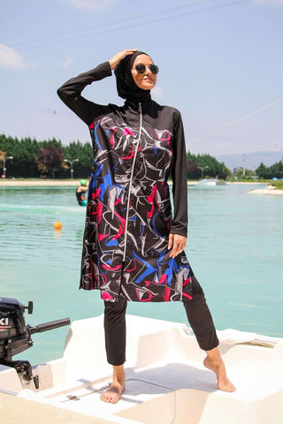 Alia Burkini - Premium Design, Full Set - By Baano