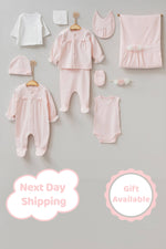 Mila Newborn Coming Home Set (11 Pcs) - By Baano