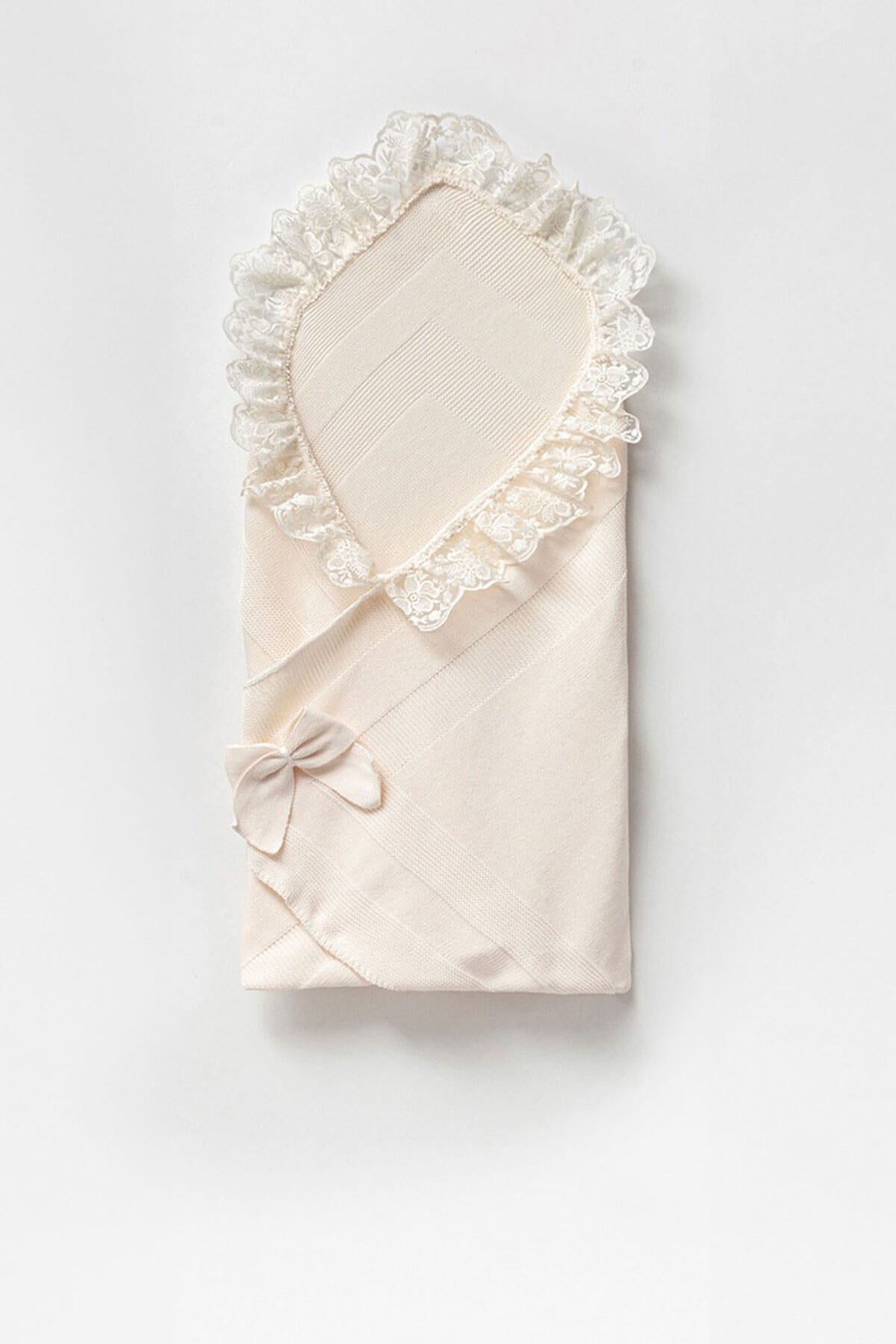 Eva Cream Newborn Knitwear Coming Home Set (5 pcs) - By Baano