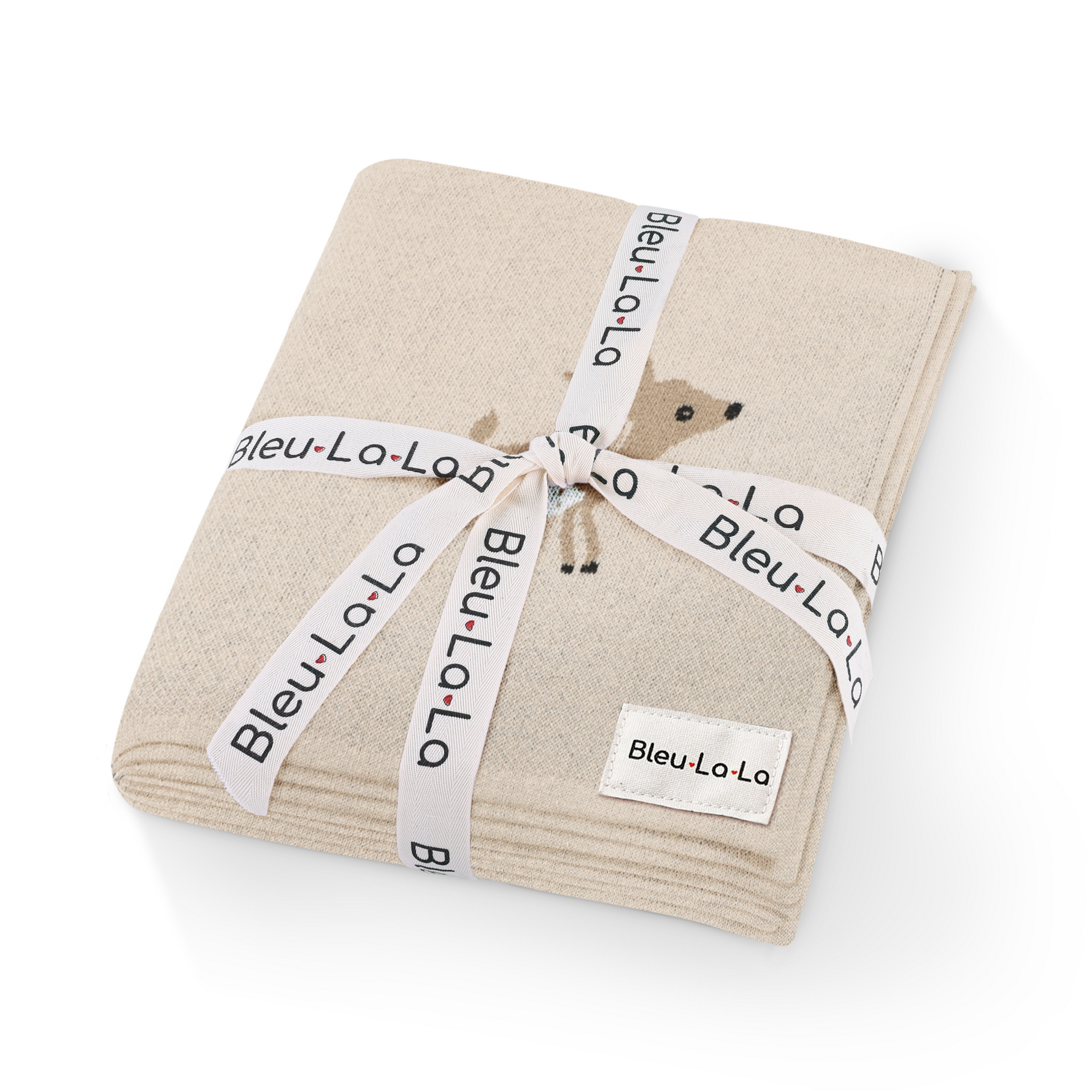 Whimsy Collection - Luxury 100% Cotton Knit Swaddle Baby Blanket - By Baano