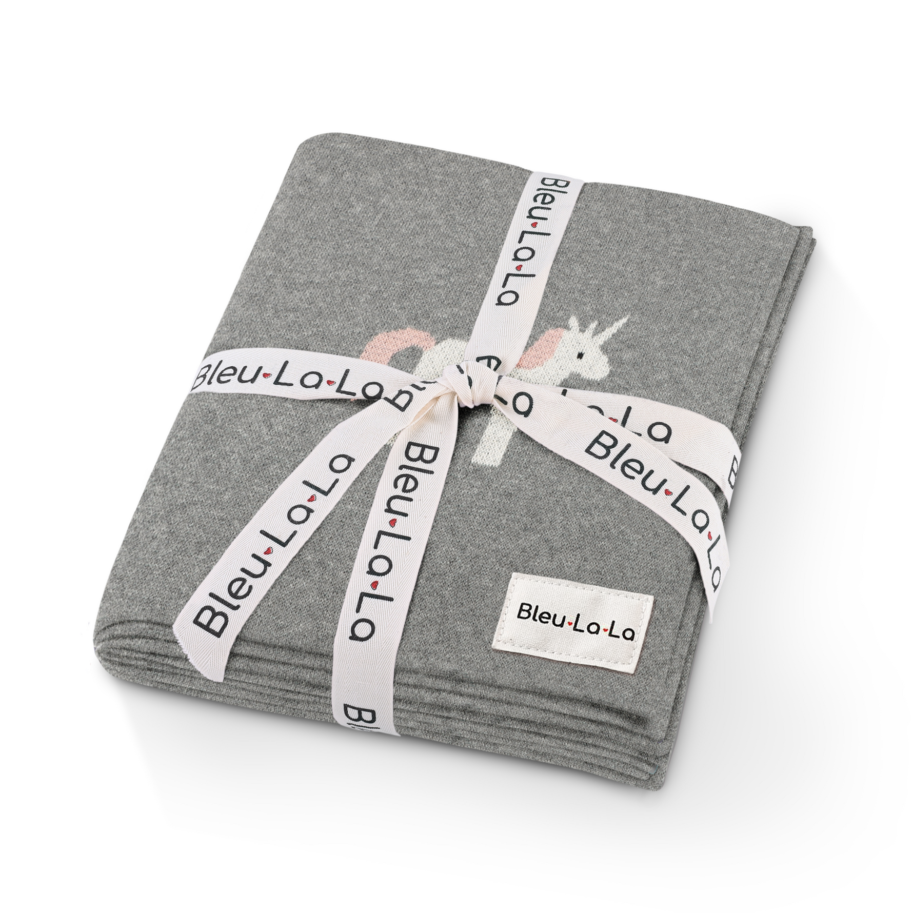 Whimsy Collection - Luxury 100% Cotton Knit Swaddle Baby Blanket - By Baano