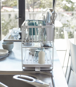 Two-Tier Wire Dish Rack - Steel - By Baano