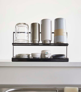 Countertop Bottle Drying Rack - Steel - By Baano