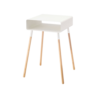 Storage Table - Tall (23" H)  - Steel + Wood - By Baano