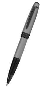 Bailey™ Matte Gray Lacquer Rollerball Pen - By Baano