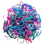 No Snag Hair Ties /  Elastics - 200pc Pack