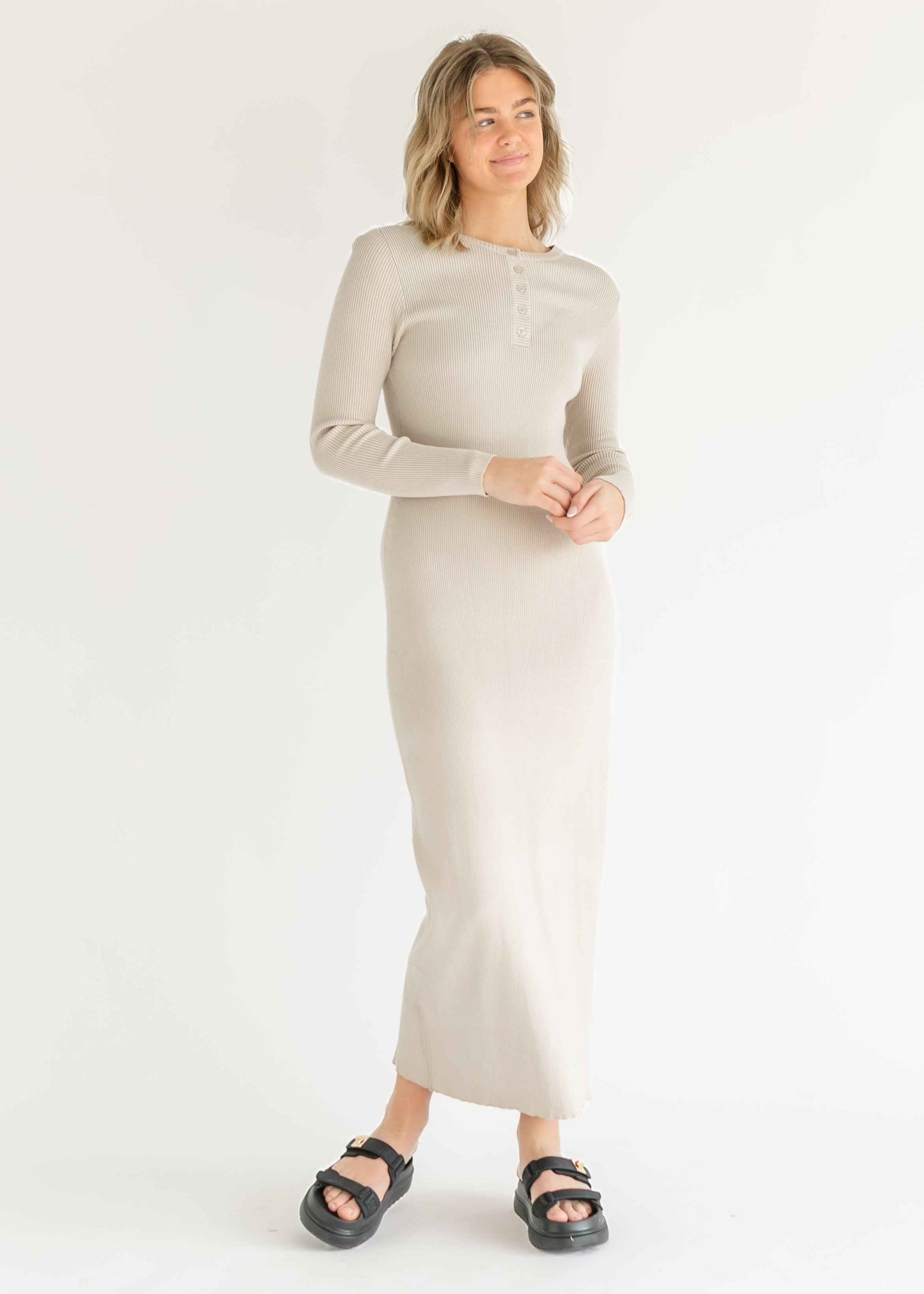 Noa Knit Midi Dress