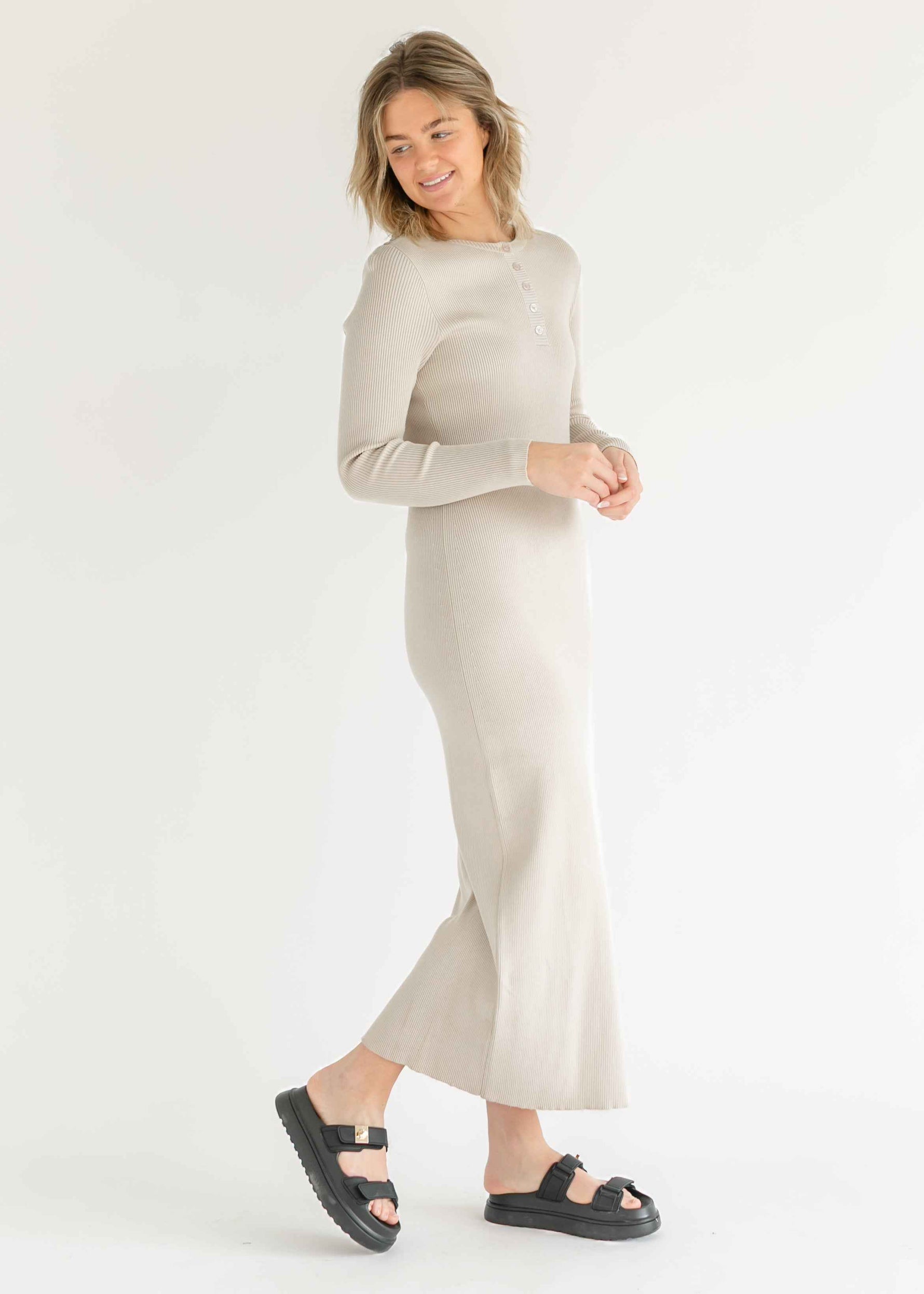 Noa Knit Midi Dress