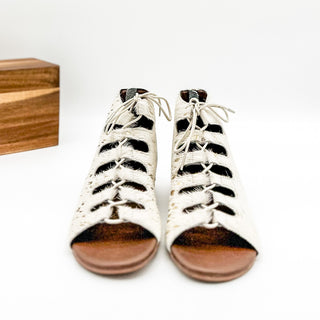 Nola Sandals in Gold Naughty Monkey