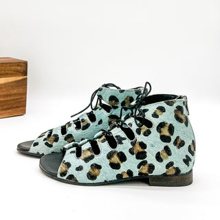 Nola Sandals in Teal Naughty Monkey