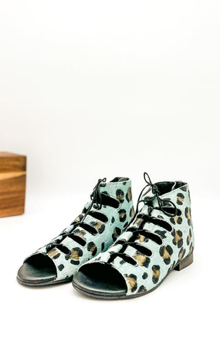 Nola Sandals in Teal Naughty Monkey