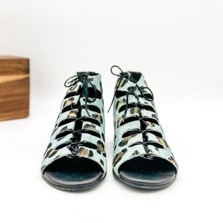 Nola Sandals in Teal Naughty Monkey