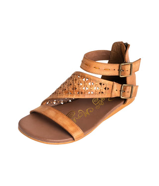 Nora Sandals in Tan Naughty Monkey