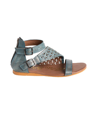 Nora Sandals in Teal Naughty Monkey