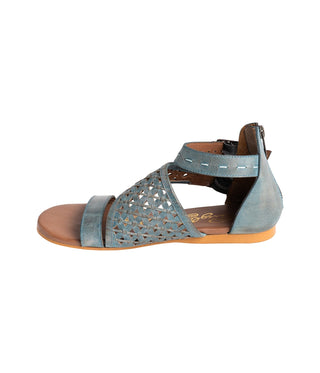 Nora Sandals in Teal Naughty Monkey