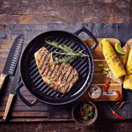 Nori 11" Cast Iron Grill Pan - By Baano