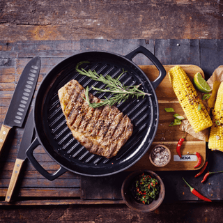 Nori 11" Cast Iron Grill Pan - By Baano