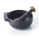 Nori Cast Iron Mortar & Pestle Set - By Baano