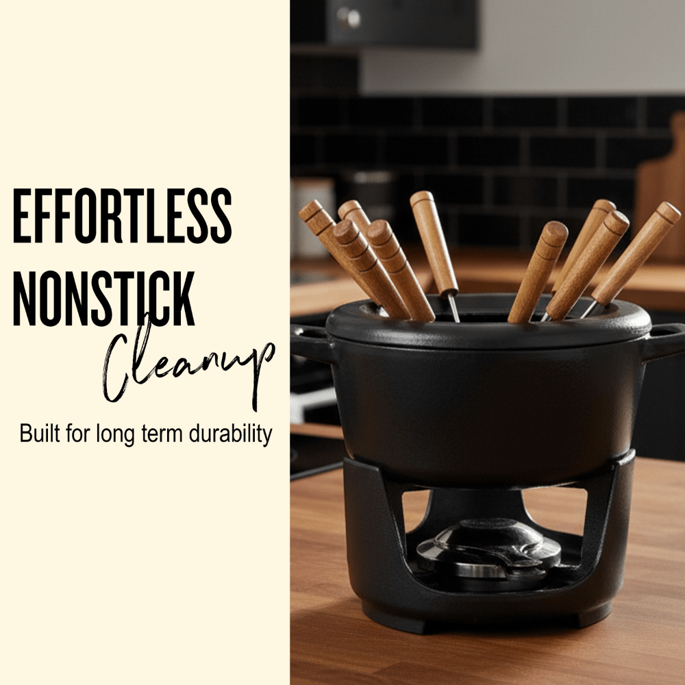 Nori Fondue Set — 8-Piece, 2 QT