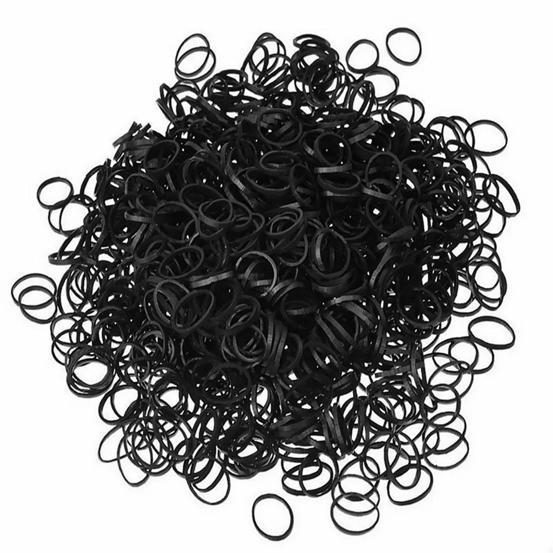 No Snag Hair Ties /  Elastics - 200pc (3 Pack)