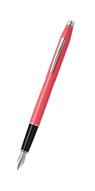 Classic Century® Coral Pearlescent Lacquer Fine Nib Fountain Pen - By Baano