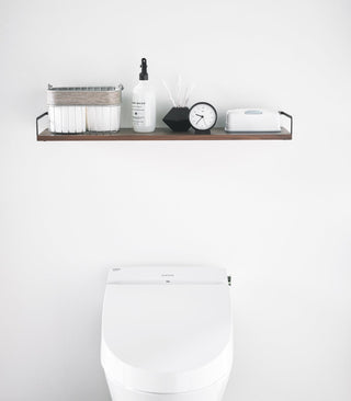 Wall-Mounted Shelf (3" H)  - Wood - By Baano