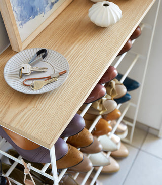 Six-Tier Shoe Rack (34" H)  - Steel - By Baano