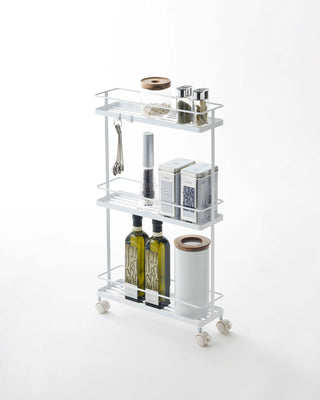 Rolling Cart (26" H)  - Steel - By Baano