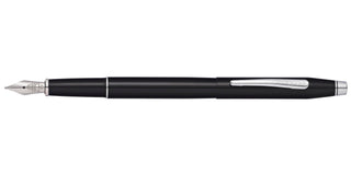 Classic Century® Black Lacquer Medium Nib Fountain Pen - By Baano