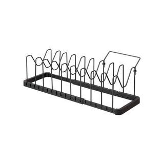 Adjustable Pot Lid Organizer - Steel - By Baano