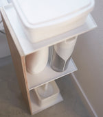 Bathroom Organizer - Steel + Wood - By Baano