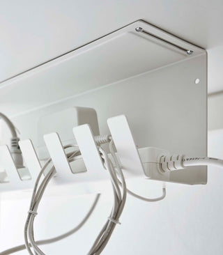 Under-Desk Cable Organizer - Steel - By Baano