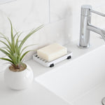 Slotted Soap Tray - Steel - By Baano