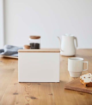 Coffee Filter Case - Size 04 - Steel + Wood Yamazaki Home