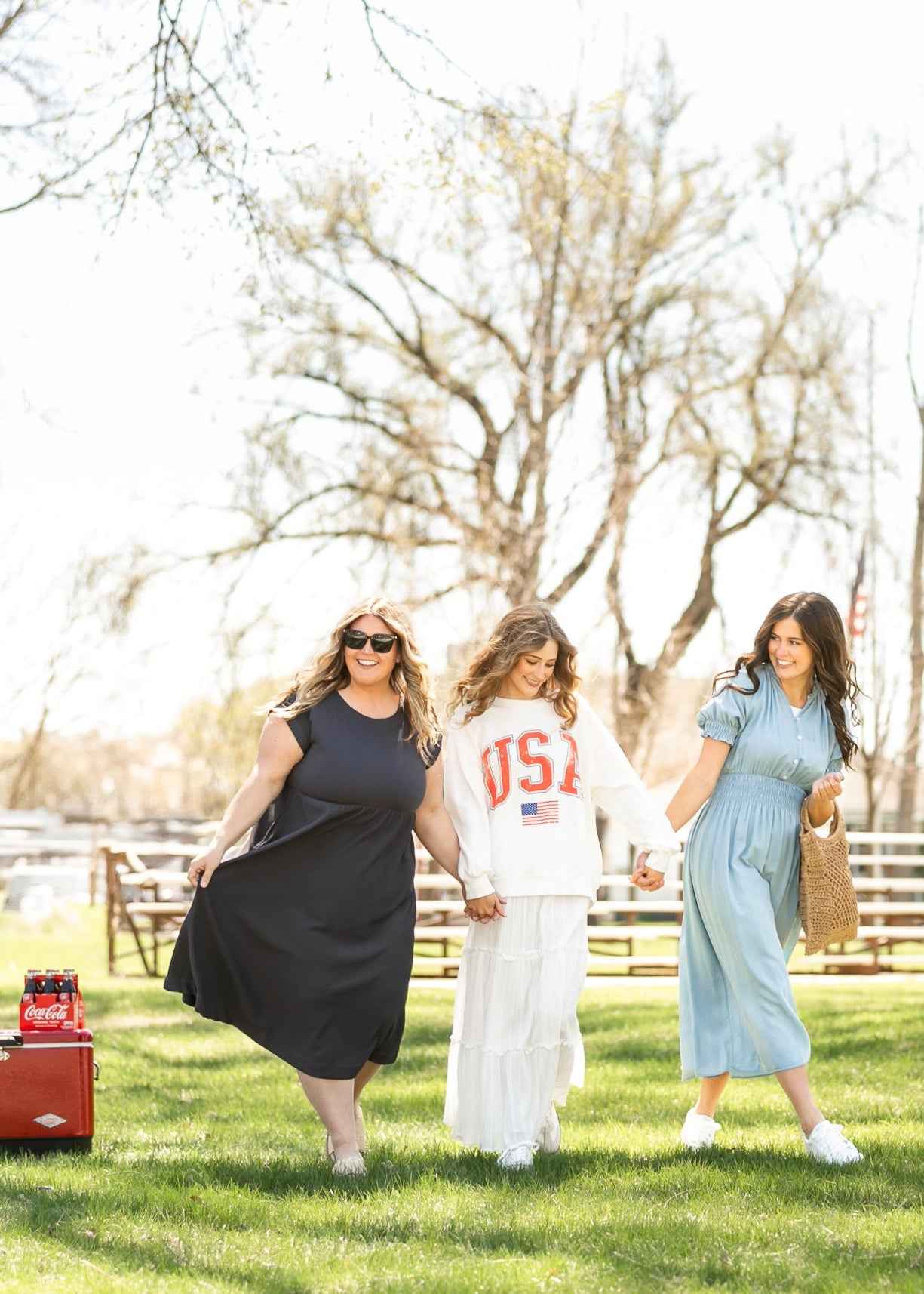 Olivia A-line Solid Midi Dress - Glamourous Grace