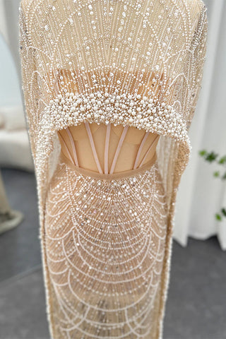 Olivia Pearl Embellished Maxi Dress - By Baano