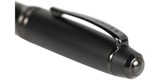 Bailey™ Matte Black Lacquer Ballpoint Pen - By Baano