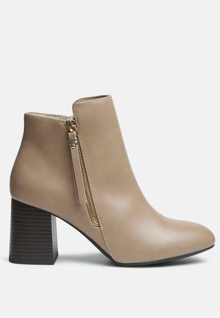 Oona Dual Zipper Boots