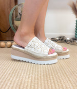 Ophelia Wedges in White