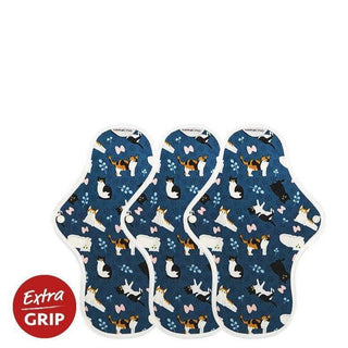Organic Reusable Pads - 3 Medium Pads The Brand hannah