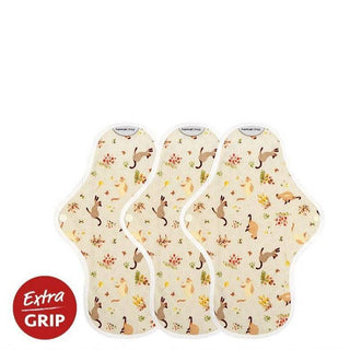 Organic Reusable Pads - 3 Medium Pads The Brand hannah