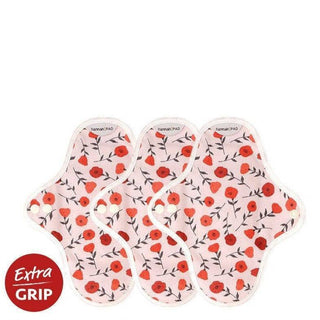 Organic Reusable Pads - 3 Pantyliners The Brand hannah