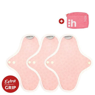 Organic Reusable Pads - 3 Pantyliners The Brand hannah
