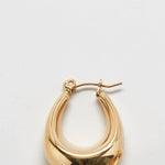 Oval Hoop Earrings