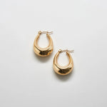 Oval Hoop Earrings
