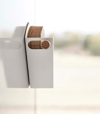 Magnetic Coffee Filter Case - Size 04 - Steel + Wood - By Baano